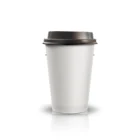 Printing Paper Cup With Lids Coffee Paper Cup Logo Customized