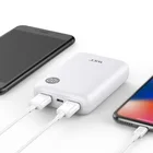 Best selling 2 usb ports digital display 10000mAh powerbank cargador portatil para celular