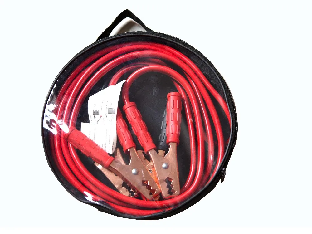 Car tool kit battery jumper cables