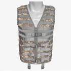 Tactical camo vest for outdoor camping or hiking