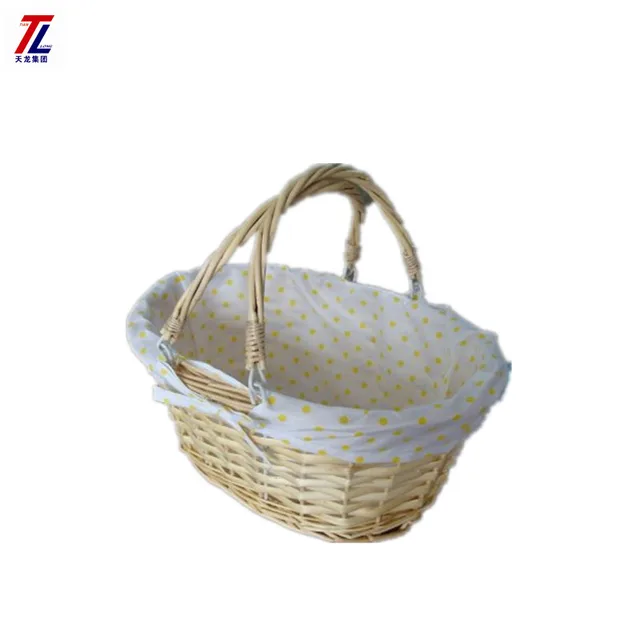 arrived handmade woven oval wicker fruit basket cheap wholesale