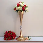 height 70 cm gold wedding table centerpieces metal vase decoration event party supplies