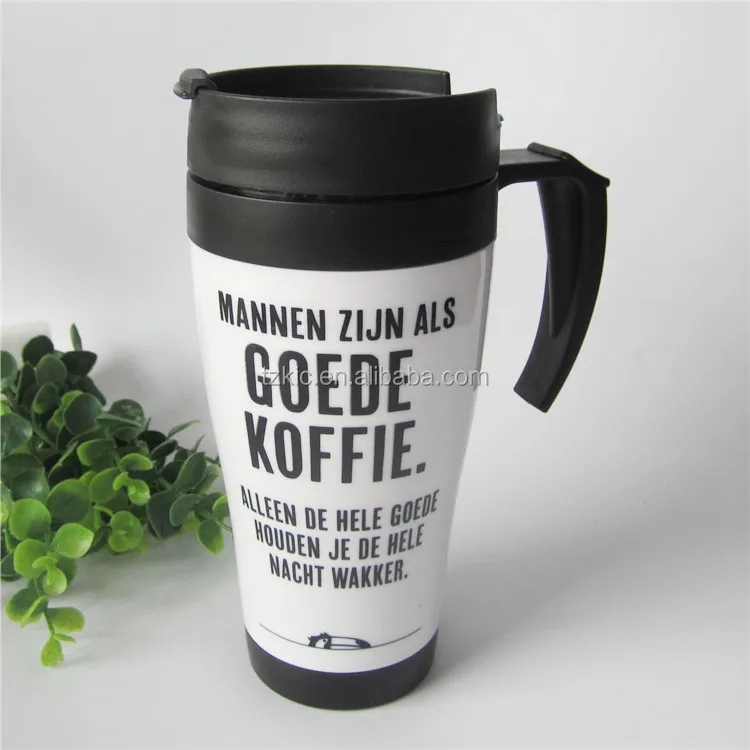 world scout insulated travel mug with lid and handle