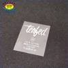 Eco-friendly tagless iron on heat transfer care label for garment