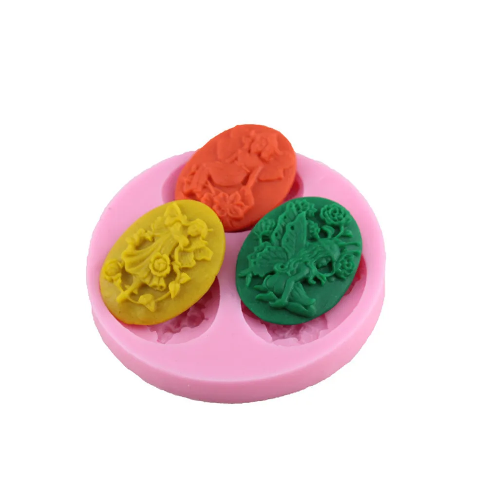 Fondant chocolate mold silicone arts tool Caidie female angel DIY silicone cake decoration tools taobao 1688 agent