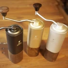 Small portable TIMEMORE Manual G1 Coffee Grinder Reddot Coarseness adjustment 304 Burr