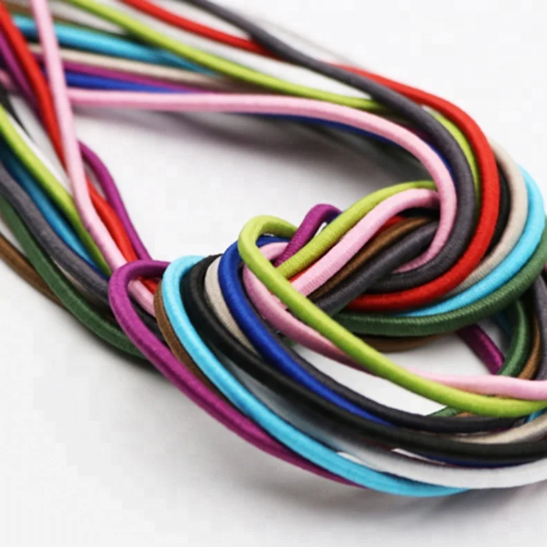 polyester round elastic cord