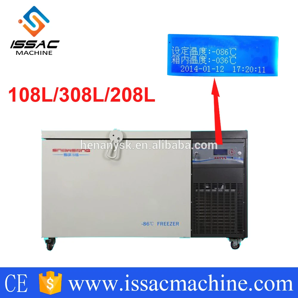 108L 0~-86 Degree Below Zero Refrigerator Thermostatic Laboratory Freezer