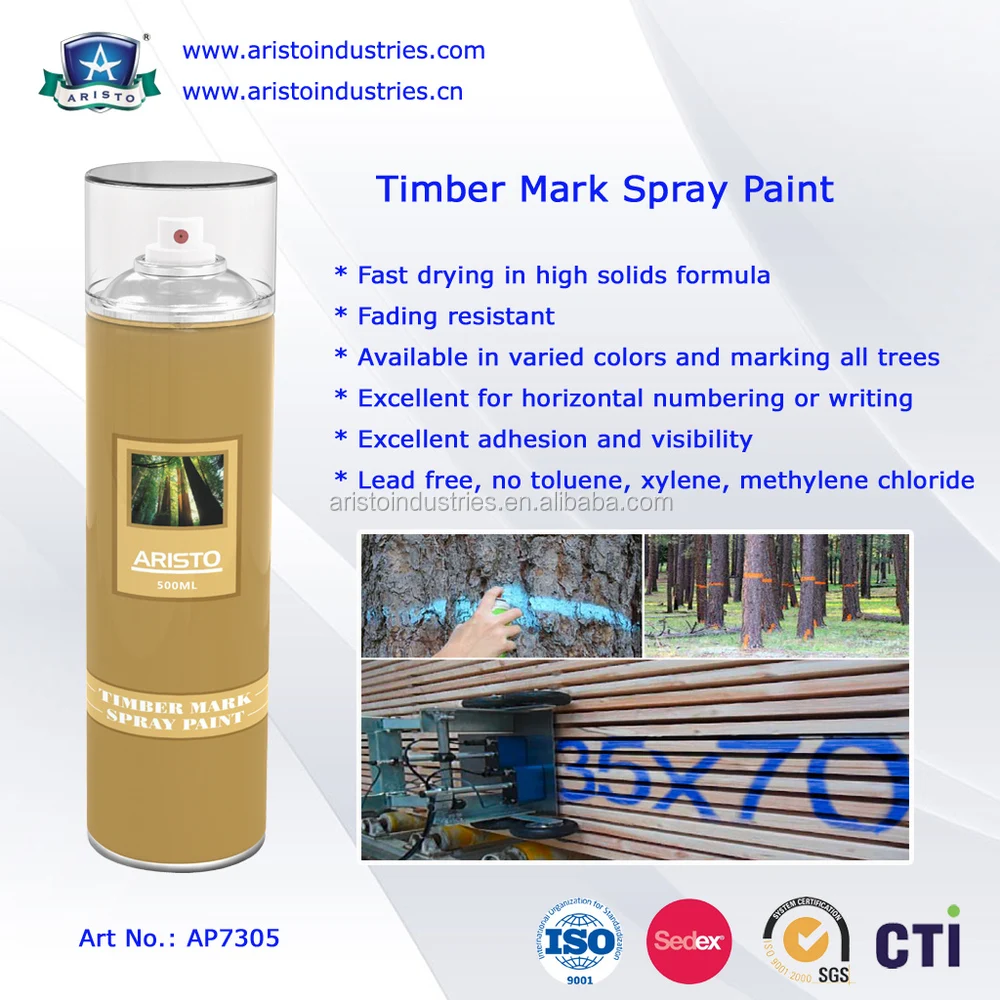 Aerosol Acrylic Fade Resistant Timber Mark Spray Paint Buy Xylene