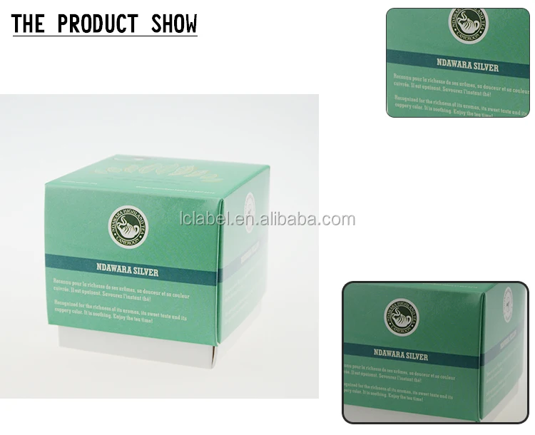 eco friendly paperboard box packaging custom printing foldable