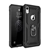 360 Degree Rotating Ring Kickstand Heavy Duty Magnetic Absorption Shockproof Pc Tpu Phone Case For Iphone Xr Cases