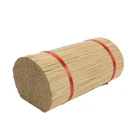 Eco friendly Natural Indian round bamboo stick making raw incense for agarbatti 9" 10" 11" 12"