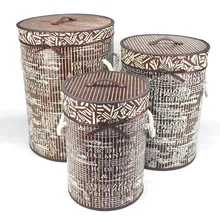 Promoción Bambú De Lavandería Carrito, Compras online de Bambú De