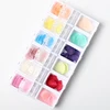 12 colors nail art dried flowder DIY real preserved fresh flower in box