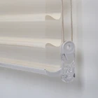 Curtain times new style vertical blinds finished motor electric shangri-la roll blind