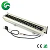 Hot sale High lumen Inclined double row 72W dmx rgb linear LED wall washer light wireless & non-wireless ip65