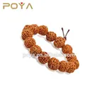 POYA Jewelry Religious Bead Bracelets Wood Asian Meditation Prayer Beads Bangle