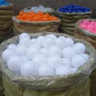 Pe Wholesale 6.5cm 75mm White Plastic Ball Pit Balls For Children