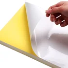 A4 waterproof blank adhesive vinyl label sticker paper sheet