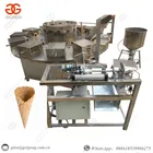 Small Scale Semi Ice Cream Baking Machine Automatic Industrial Sugar Cone Making Machine