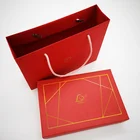Custom hot stamping high-end gift set paper gift box set