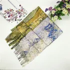 Women Scarf Fashion Floral Scarves Shawls 100% polyester Muslim Hijab