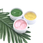 24k gold eye mask private label Under Eye Use Collagen Gel Eye Mask