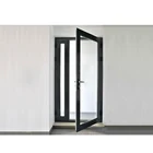 Glass Aluminum French Interior Double Leaf Doors Designs