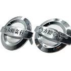 Hand Bag Accessory Custom Metal Label Logo For Handbag