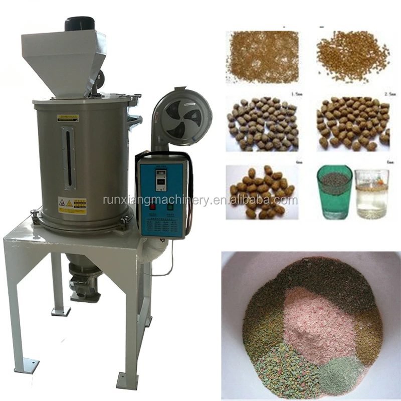 Corn Maize Dry Powder Mixing Floating Fish Feed Pellet Dryer Drying Machine