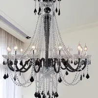 Black Color Lighting Chandelier Modern Antique