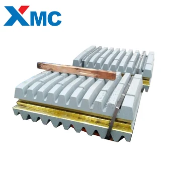 Mining machinery parts wear jaw plate,jaw liner for jaw crusher supplier China