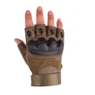 Synthetic Leather Hard knuckle Protective Police Equipment Military Tactical equipo tactico militar Hunting Shooting Gloves
