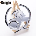 Customized 3D ABS Plastic Chrome Car Body Sticker