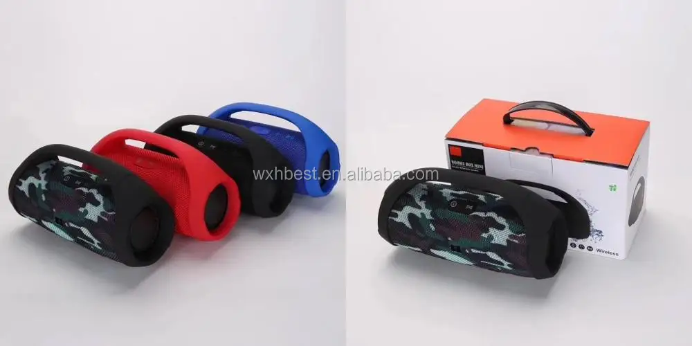 New Arrival Portable Fabric Wireless Speaker Boombox mini Speaker BT 6W Speaker Cloth Support TF Card/USB/AUX - ANKUX.COM