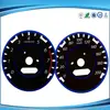 2015 Professional Polycarbonate Digital EL Brightness Speed Panel Auto Gauge