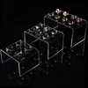 3 PCS Custom Elegant Perspex Jewelry Display Stand / Acrylic Table for Store