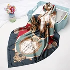 digital printed cheap scarf custom printed polyester scarf square hijab
