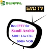 Android tv box APK IPTV Account Stable IPTV Server for Middle East Market EVDTV Iptv Subscription