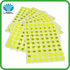 Dot sequential number printing label with A4 size serial number label stickers