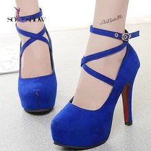 Womens shoes high heel, colored fashion platform high heel shoes women