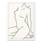 Abstract Nude Woman Poster Canvas Paintings Home Decor Wall Art for Living room