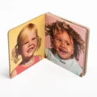 custom printing thick card board children's book baby board books print