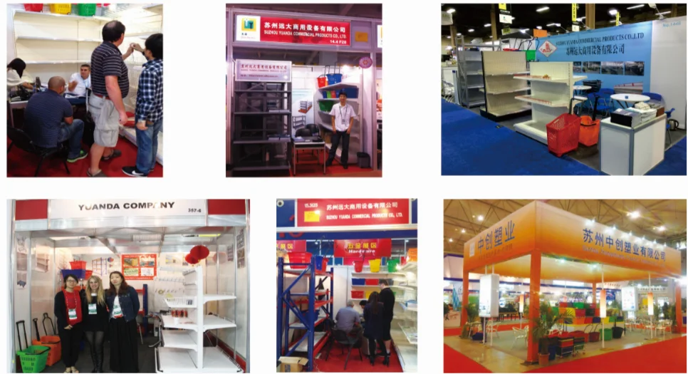 Hot!!! 1-7 layers customized size metal supermarket shelves