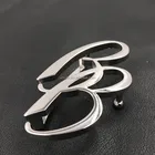 High Quality Shiny Golden and Shiny Silver Metal Pin Belt Buckle