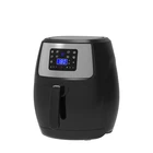 Low fat oil free high quality and timer constant LED display touch screen deep fryers