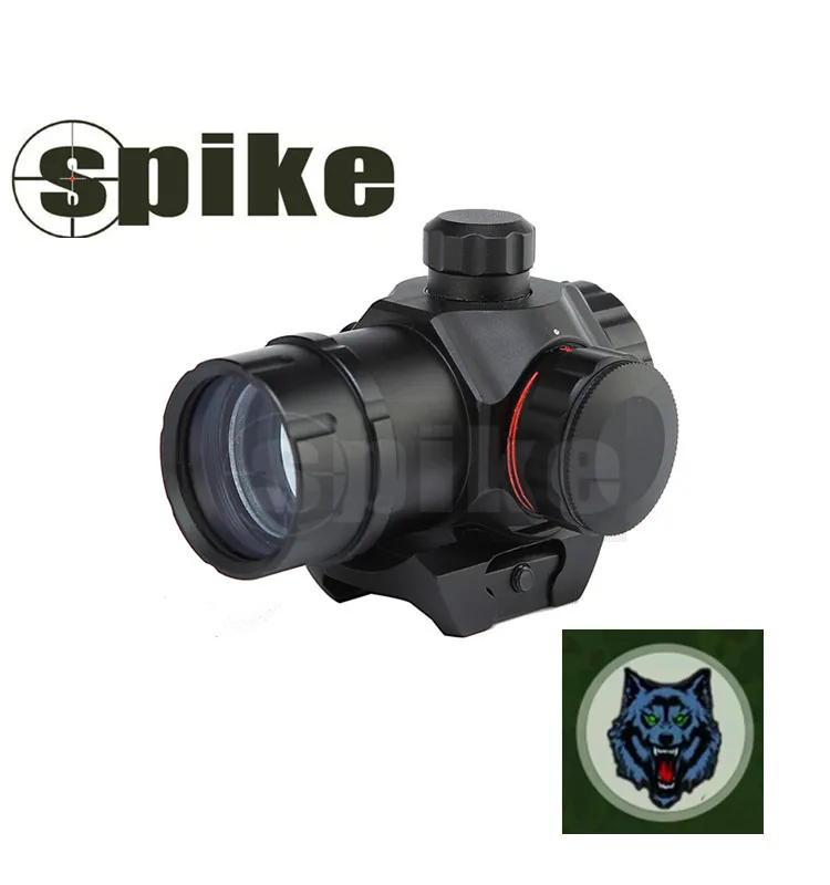 spike hd22d 战术双重照明中国红点瞄准镜/红点用于狩猎血肉