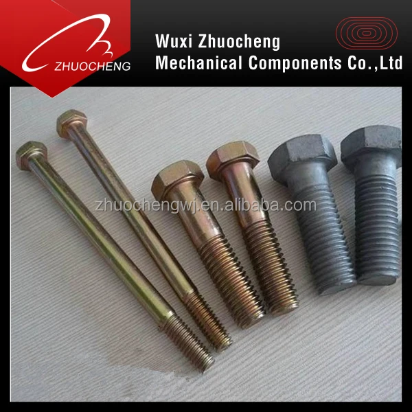 steel hex head bolt