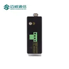 Fiber media converter single mode rack 120km