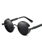 2018 Custom Fashion Sunglasses Vintage Round Glasses Men and Women polarized sunglasses custom